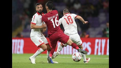 Highlights: Qatar 2-0 Lebanon(AFC Asian Cup UAE 2019: Group Stage ...