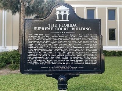 The Florida Supreme Court Building / Historic Events and Landmark Cases ...