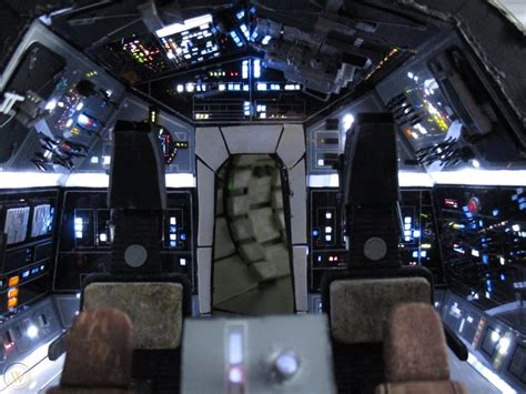 Millennium Falcon Cockpit Zoom Background