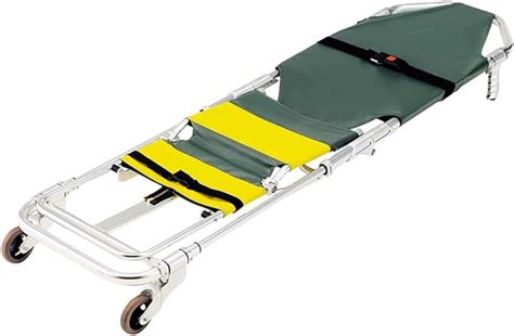 Folding Stretchers with Wheels, Multi-Functional Wheelchair Patient ...