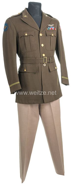 USA World War 2: US Army Air Corps Officers Winter Service Uniform for ...