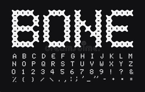 Dog Bone Font Stock Illustrations – 433 Dog Bone Font Stock ...