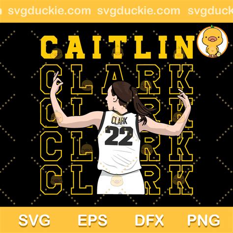 From The Logo 22 Caitlin Clark SVG, Caitlin Clark