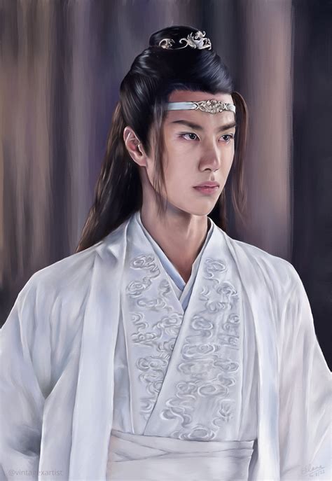 Wang Yibo (The Untamed) fanart, completed on Rebelle 4! : r/drawing