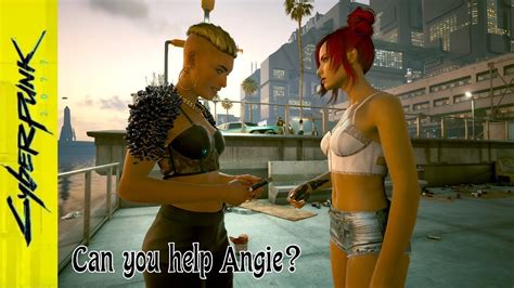 How to help Angie - Cyberpunk 2077 - YouTube