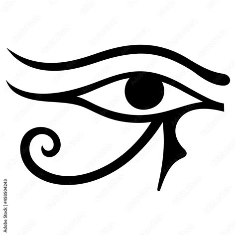 The ancient Egyptian symbol of the sun is the right eye of the god ...