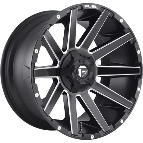 Fuel Contra 20x9 1 Matte Black Milled | D61620901750 | Custom Offsets