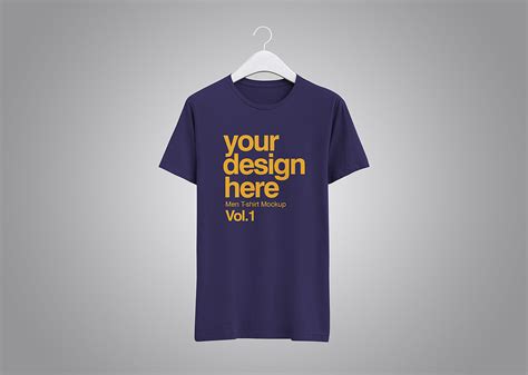 Realistic T-Shirt Free Mockup | Mockup World HQ