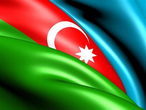 √ Azerbaijan Country Flag / Flag Of Azerbaijan High Resolution Stock ...