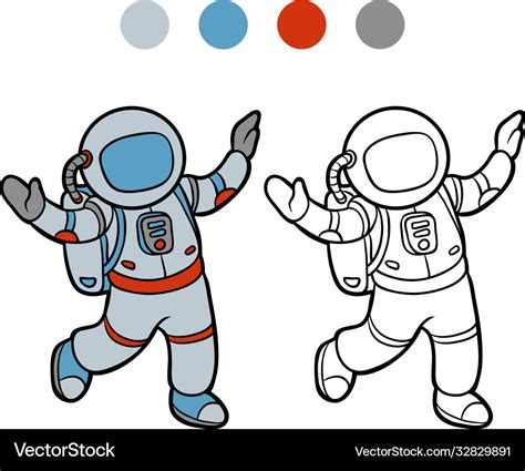 Astronaut Coloring Pages For Kids