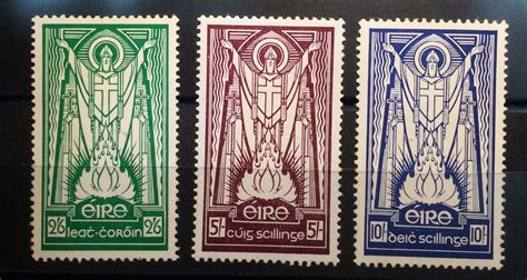 Ireland 1937 Issued Holy Patricus Stamp. | Rare stamps, Stamp, Ireland