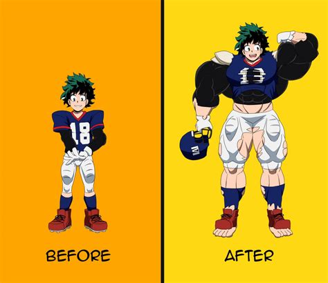 Deku's Football Training by advanceddefense -- Fur Affinity [dot] net