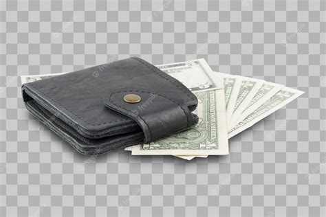 Premium PSD | Isolated money in wallet