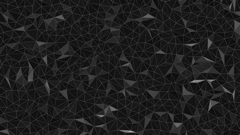 digital Art, Low Poly, Geometry, Minimalism, Triangle, Lines, Black ...