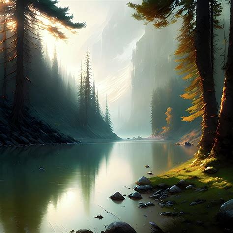 Nature landscape digital art Digital Art by Mihai B - Fine Art America