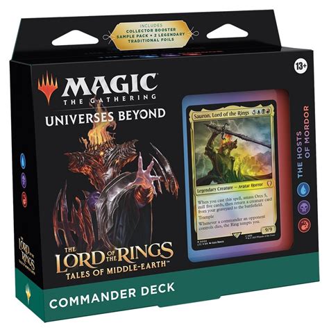 Hosts of Mordor Commander Deck - MTG: Lord of the Rings | Gathering Games