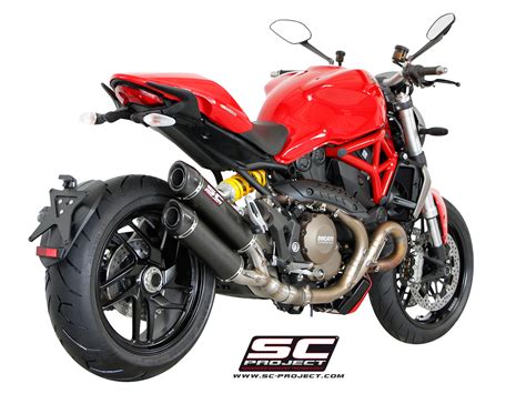 Ducati Monster 1200 GP-TECH Twin Exhaust by SC-Project