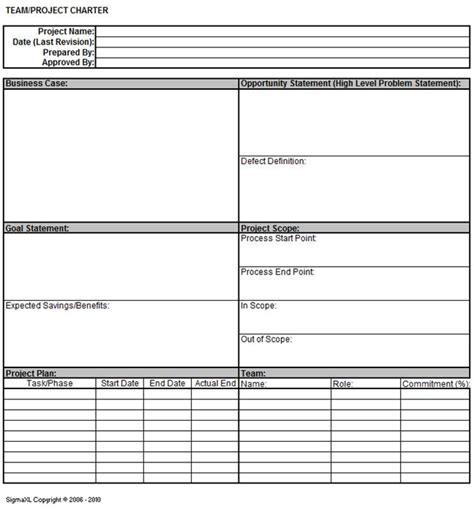 SigmaXL | DMAIC & DFSS Templates