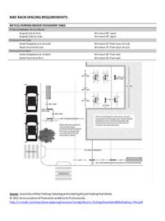 BIKE RACK SPACING REQUIREMENTS - Go Healthy Houston / bike-rack-spacing ...