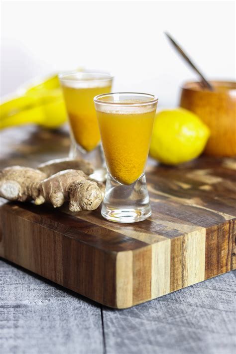 Turmeric Ginger Wellness Shots [Keto, Low-Carb, Sugar-free] - Chef Michael