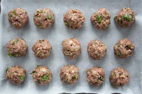 Mushroom Meatballs - My Joyous Lab