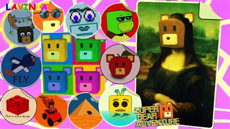 New Update Super Bear Adventure Where The Stickers Are Hidden! Funny ...