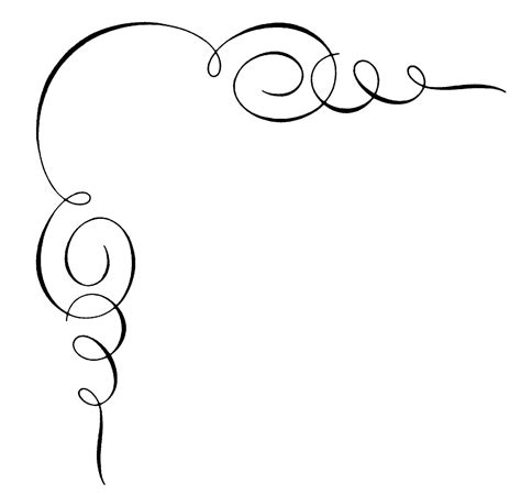 Swirl Clip Art Borders Free - ClipArt Best