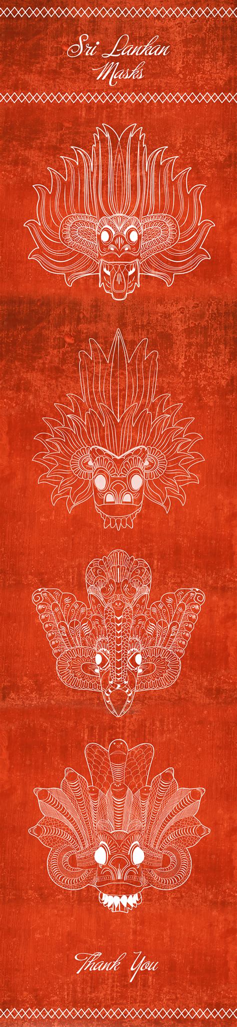 SRI LANKAN MASKS :: Behance