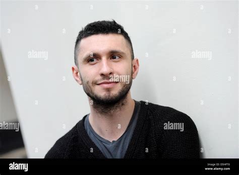 Romanian actor Dragos Bucur attends a photocall of the "Shooting Stars ...