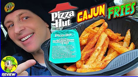 Pizza Hut® CAJUN FRIES Review 🍕⚜️🍟 First Time Trying! 🤯 Peep THIS Out ...