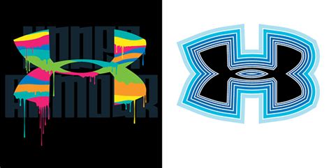 Under Armour: Logo Exploration on Pantone Canvas Gallery