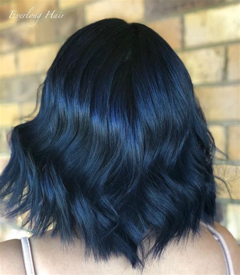 Everlong Hair on Instagram: “Navy Blue Feels! 💙🖤 Completely obsessed ...