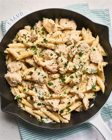 One-Pan Chicken Alfredo Pasta Recipe (Decadent) | The Kitchn