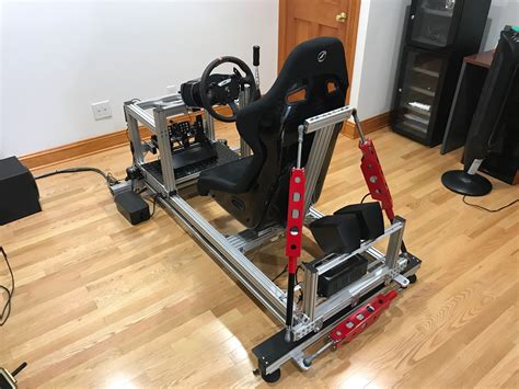 My sim racing motion rig version 2 | Daniel Chote's Project Blog