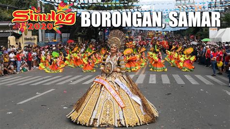 BORONGAN, EASTERN SAMAR - SINULOG 2020 STREET DANCING | SINULOG GRAND ...