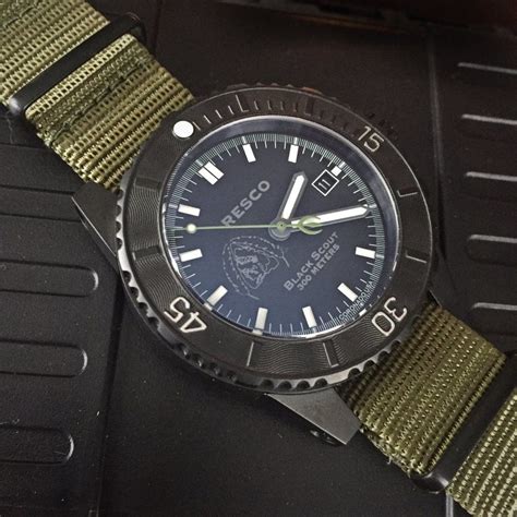 RESCO GEN2 PATRIOT BLACK SCOUT EDITION | Watches for men, Military ...