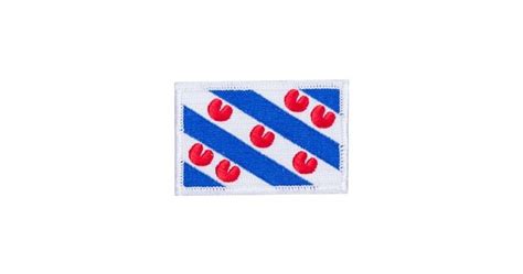 Patch Frisian flag 7,5 x 5 cm