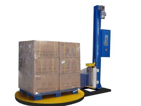 CE Certificate Simple Manual Pallet Wrapper, Pallet Wrapping Machine ...