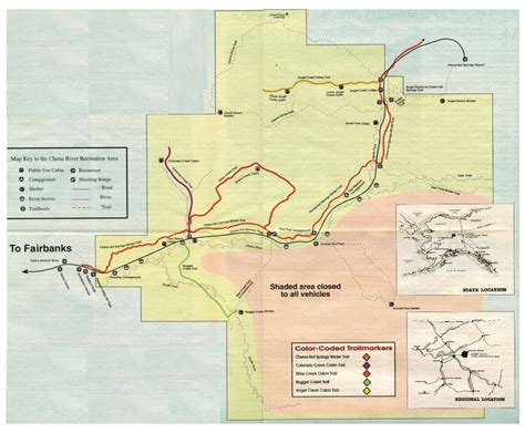 Chena River State Recreation Area map - chena river alaska • mappery