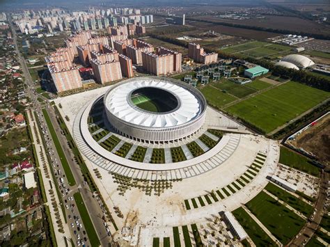 Krasnodar Stadium in Russia - Mirror Online