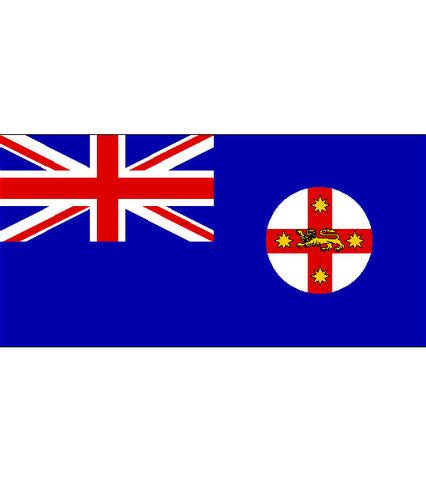 New South Wales NSW State Flag (woven) 1800 x 900mm