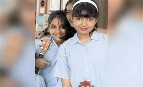 Aaradhya Bachchan's Video Wearing Makeup In School Goes Viral; Netizens ...