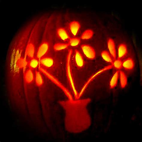 25+ Beautiful Floral Pumpkin Carving Ideas 2020 | Designbolts