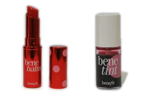 Benefit Cosmetics Benebalm Tinted Lip Balm and Benetint Lip & Cheek ...