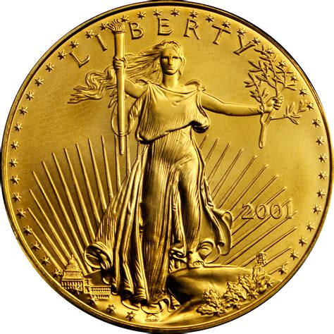 Value of 2001 $25 Gold Coin | Sell .5 OZ American Gold Eagle