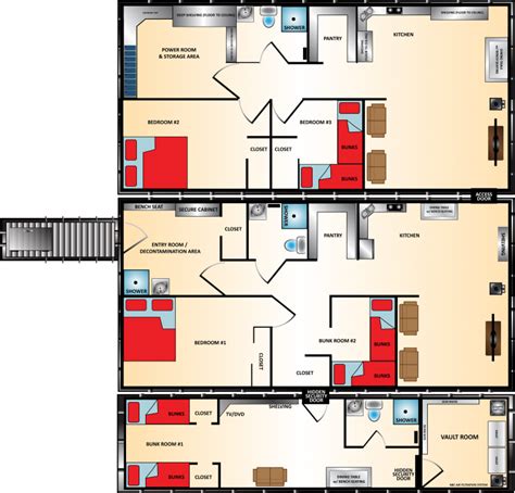 Bunker Layouts & Pricing - Rising S Bunkers | Bomb shelter, Underground ...