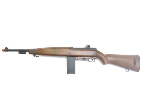 BBTac Airsoft Rifle BT-M1 Carbine Gun Auto Electric WWII Replica Wood ...