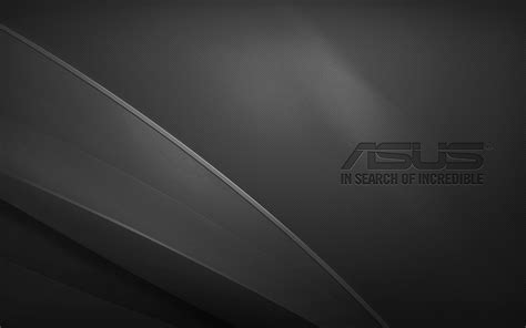 Download wallpapers Asus black logo, 4K, creative, black wavy ...