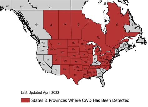 Chronic Wasting Disease Map 2025 - Tatum Carlotta