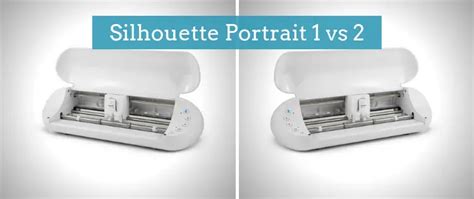 Silhouette Portrait 1 vs 2 – Personal Die Cutting